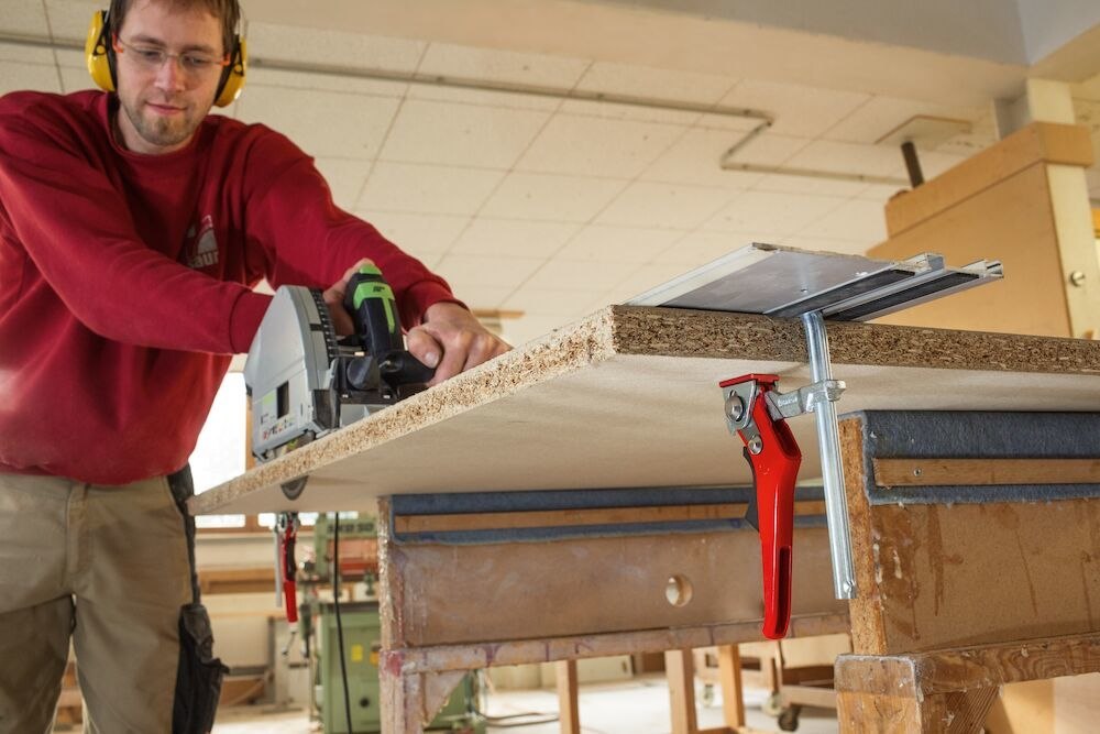 BESSEY Ganzstahl-Tischzwinge mit Hebelgriff GTRH 160/60 Produktbild img5 L