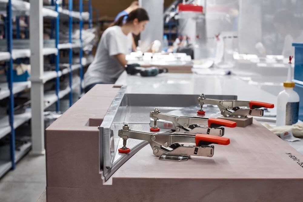 BESSEY Waagrechtspanner mit offenem Arm und waagrechter Grundplatte STC-HH Produktbild img9 L