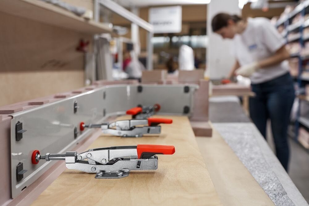 BESSEY Schubstangenspanner mit waagrechter Grundplatte STC-IHH Produktbild img7 L