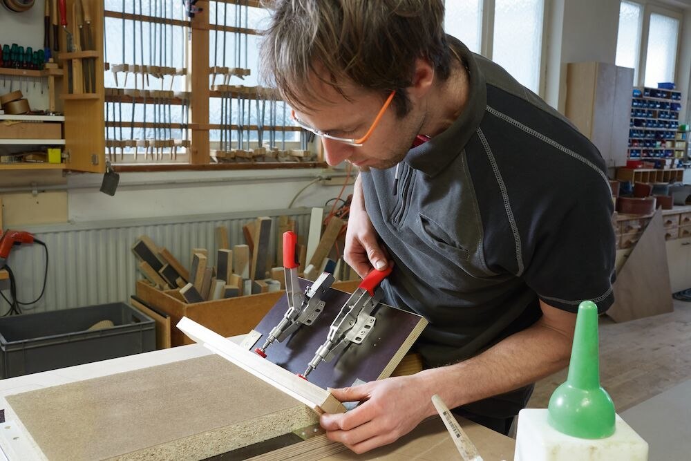 BESSEY Schubstangenspanner mit waagrechter Grundplatte STC-IHH Produktbild img11 L