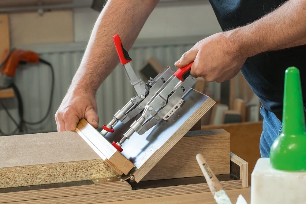BESSEY Schubstangenspanner mit waagrechter Grundplatte STC-IHH Produktbild img4 L