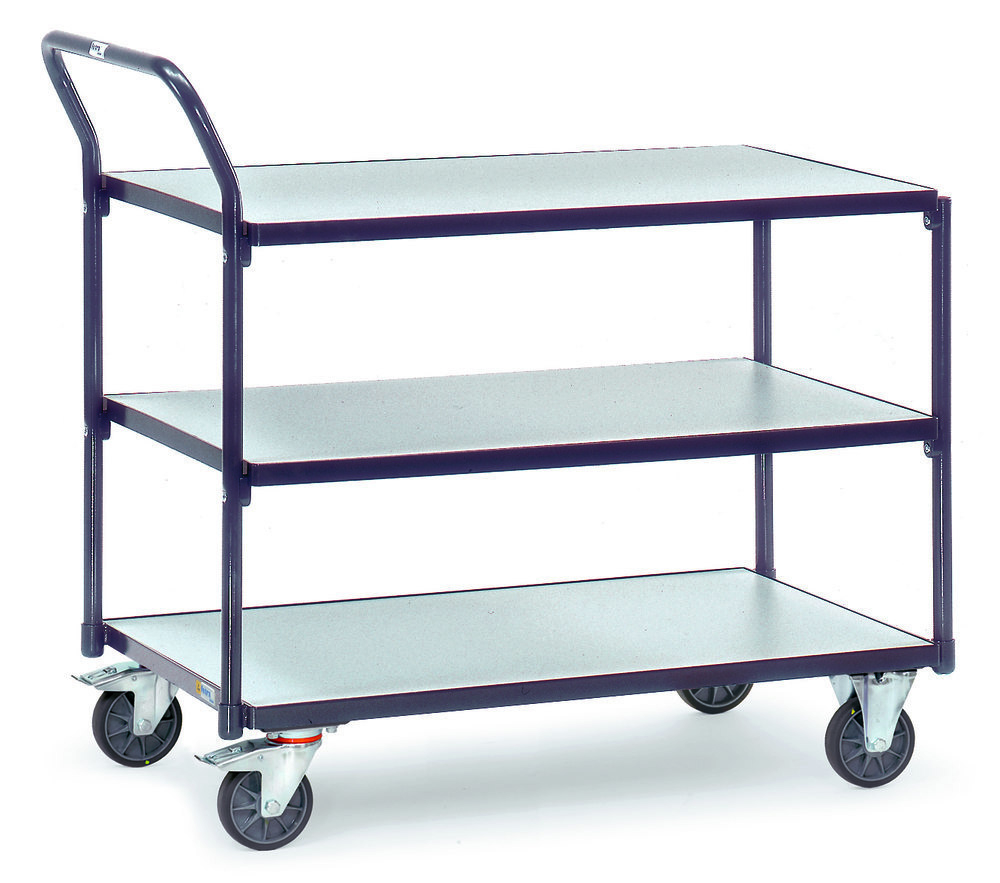 fetra Optiliner-Tischwagen 3601 blau/rot Produktbild img1 L