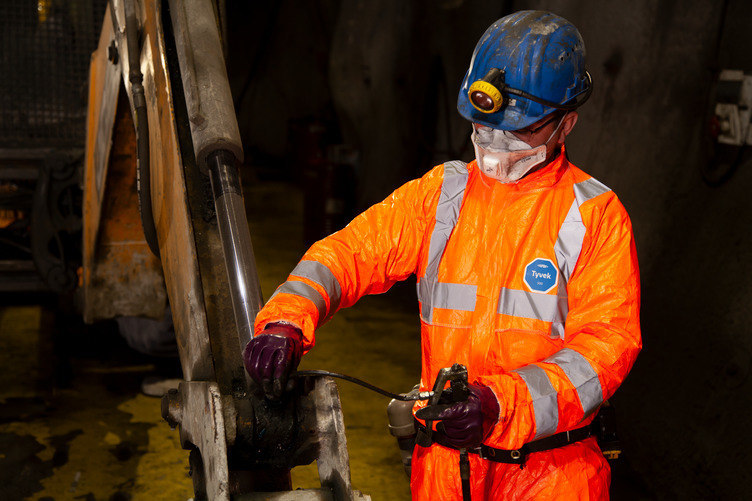 TYVEK Anzug 500 HV TY0125SHV00, orange, Gr. S Produktbild img14 L