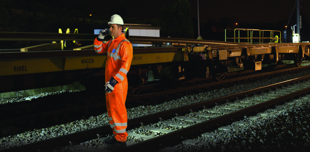 TYVEK Anzug 500 HV TY0125SHV00, orange, Gr. S Produktbild img13 L