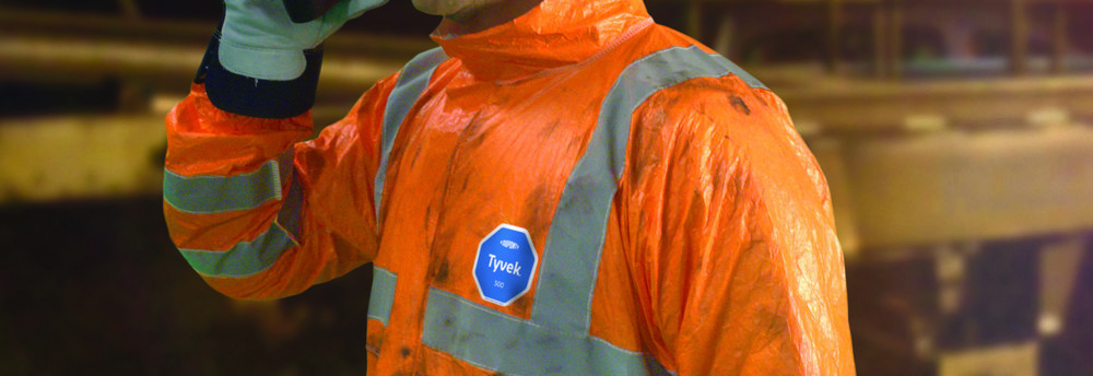 TYVEK Anzug 500 HV TY0125SHV00, orange, Gr. S Produktbild img10 L