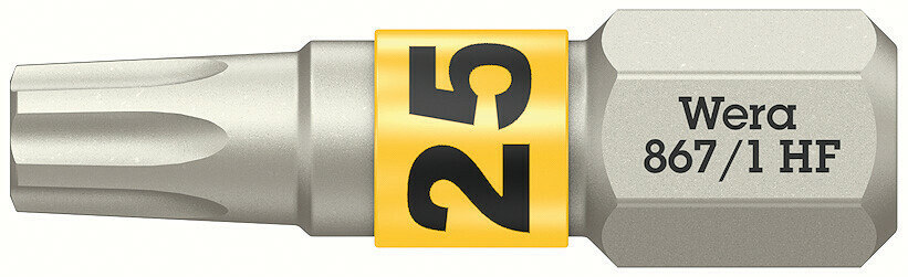 Wera Bit Sechsrund 867/1 TORX® HF Produktbild img4 L