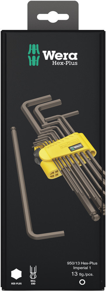 Wera Winkelschlüsselsatz Imperial 1 SB 950/13 Hex-Plus Produktbild img5 L