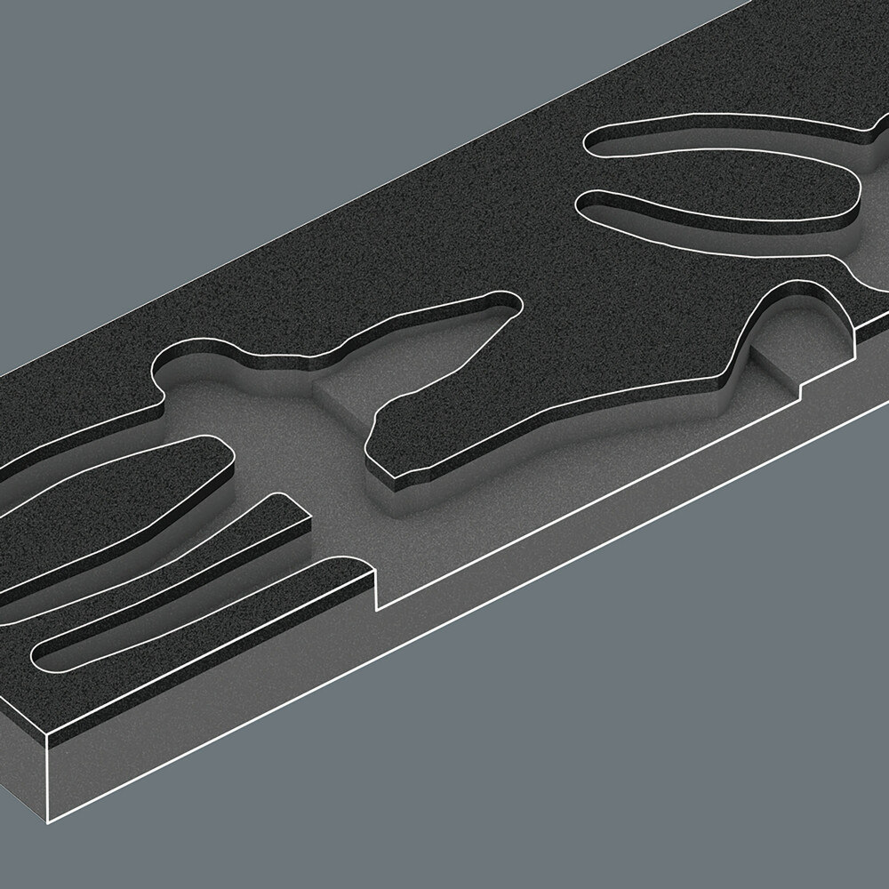 Wera Werkzeugmodul 1/3KNIPEX Zangen Set 1 Produktbild img1 L