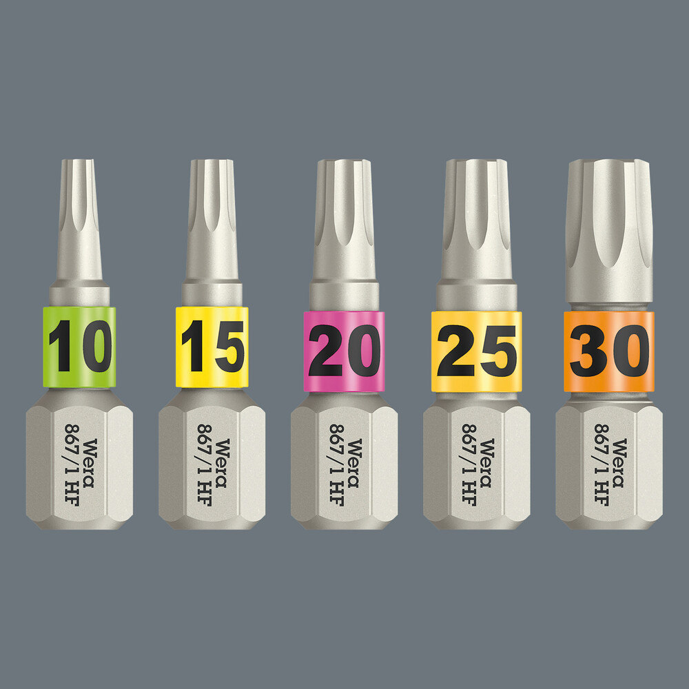 Wera Bit Sechsrund 867/1 TORX® HF Produktbild img2 L