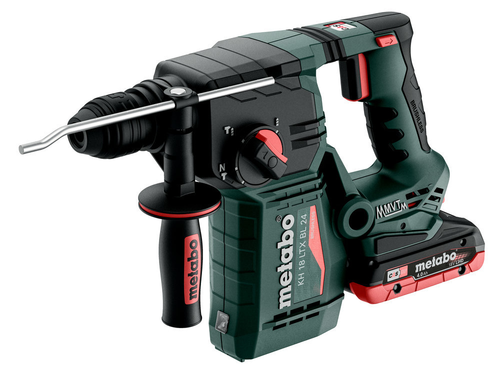 metabo Akku-Kombihammer KH 18 LTX BL 24 SE ohne Akku ohne Ladegerät metaBOX Produktbild img5 L