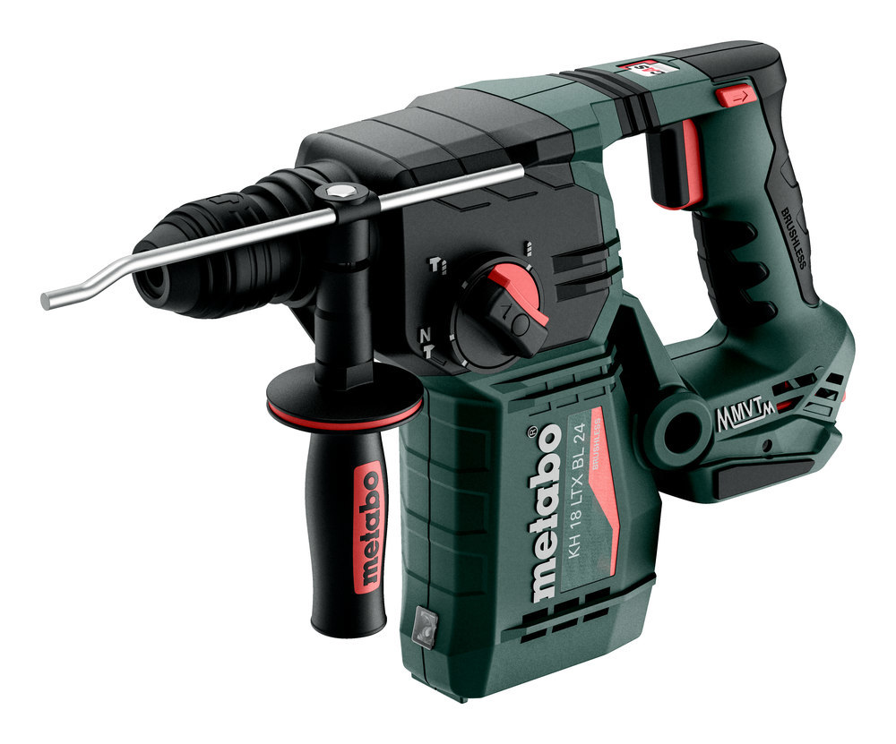 metabo Akku-Kombihammer KH 18 LTX BL 24 SE ohne Akku ohne Ladegerät metaBOX Produktbild img1 L