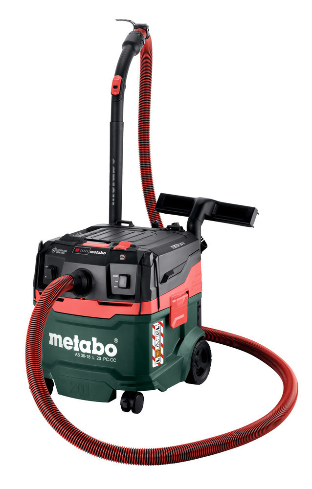 metabo Akku-Sauger solo AS 36-18 L 20 PC-CC ohne Akku ohne Ladegerät Karton Produktbild img1 L
