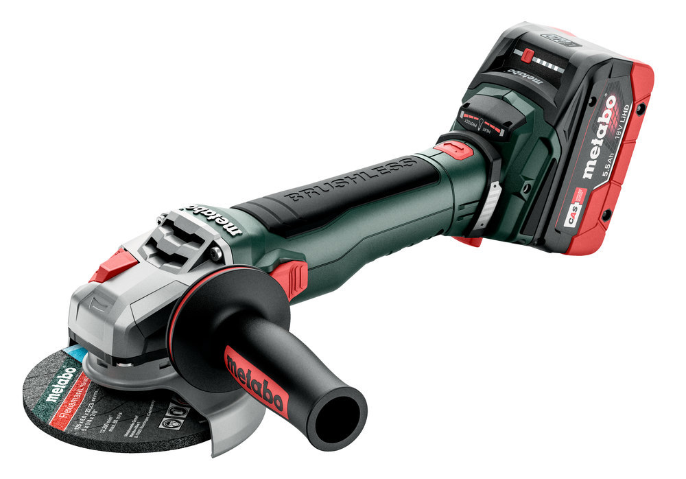 metabo Akku-Winkelschleifer WB18 LT BL11-125 Quick SE ohne Akku ohne Ladegerät Produktbild img5 L