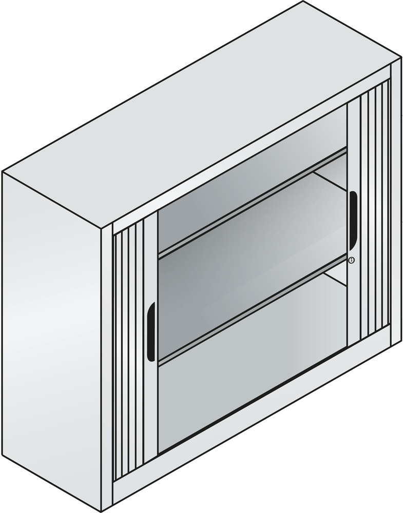 Omnispace Stahl-Rollladenschrank Produktbild img1 L