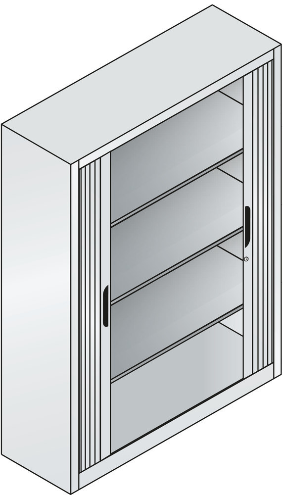 Omnispace Stahl-Rollladenschrank Produktbild img3 L