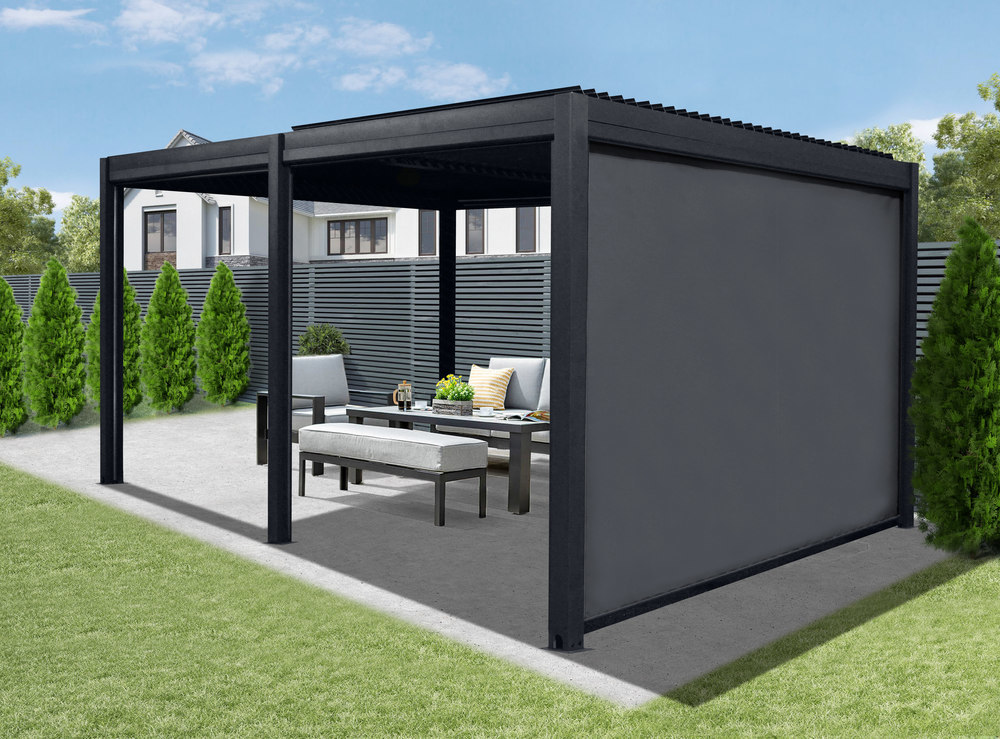 floraworld Vorhang für Terrassenürdachun g 200x283 cm (xB) Produktbild img2 L