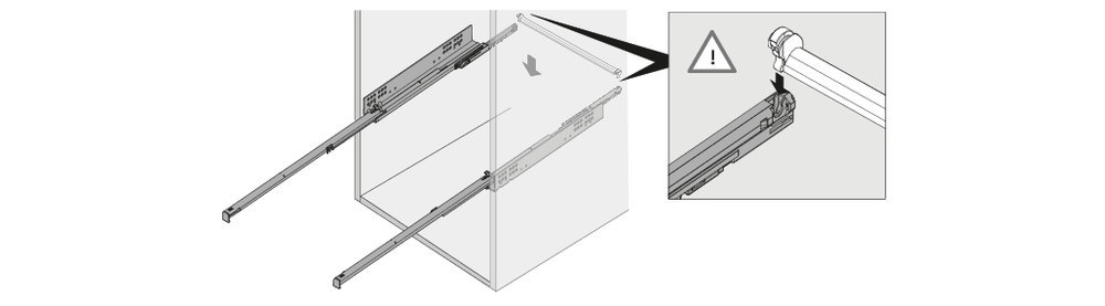 Hettich Stange Quadro 9236718, L 2.000 Produktbild img2 L