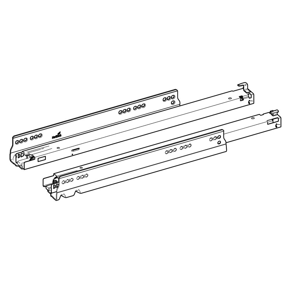 HETTICH Unterflur-Vollauszug Actro YOU XL, Silent System, 70 kg, Stahl Produktbild img2 L