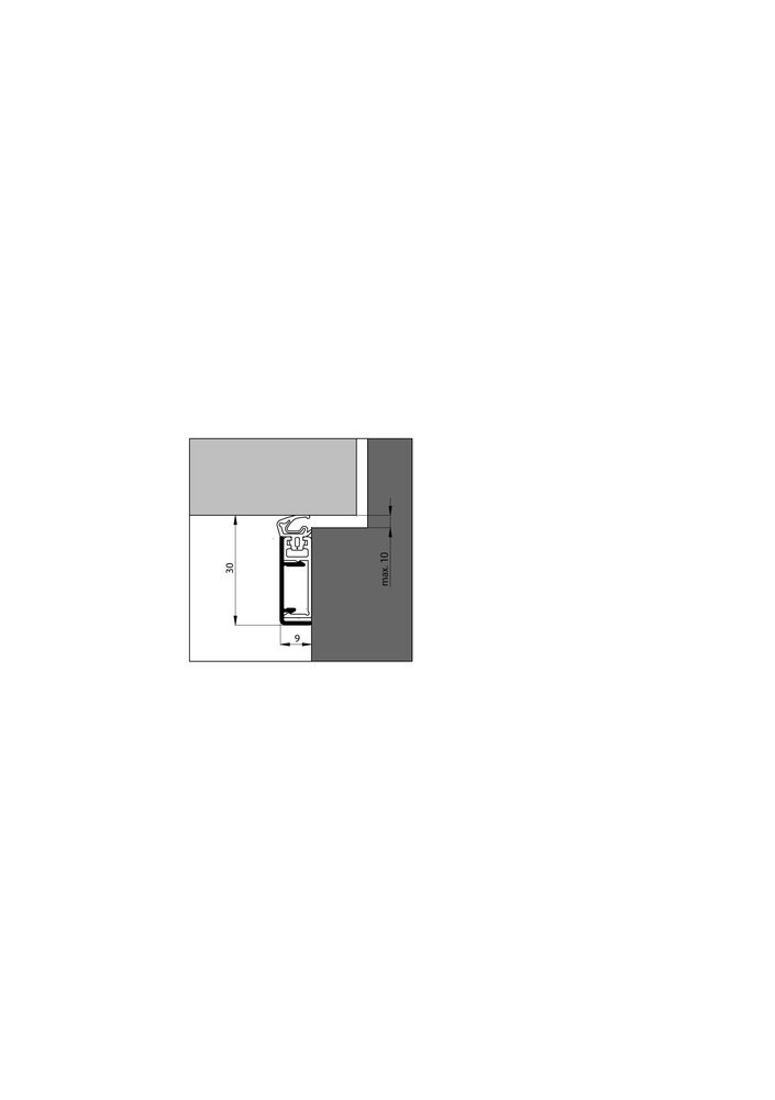 ELLEN Türdichtung ASP,2.300mm,F1 Produktbild img2 L