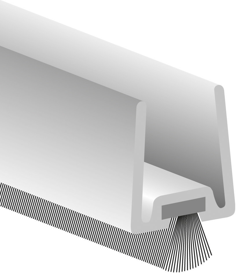 ELLEN Bürstendichtung GDP,2.250mm,F1/PP grau,TS 12mm Produktbild img1 L