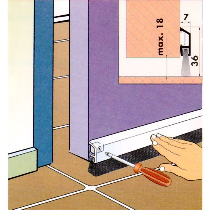 ELLEN Bürstendichtung IDS-B Deluxe DIY,1.000mm,F1 Produktbild img2 L