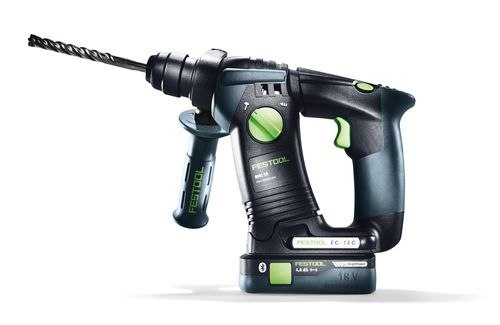 Festool Akku-Bohrhammer BHC 18 HPC 4,0 I-Plus 2x18,0 V 4,0 Ah Ladegerät TCL6 Systainer Produktbild img5 L