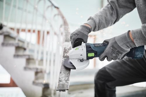 Festool Akku-Winkelschleifer AGC 18-125 5,0 EBI-Plus 2 x 18,0 V 5,0 Ah Ladegerät TCL 6 Produktbild img8 L