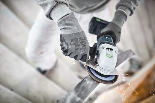 Festool Akku-Winkelschleifer AGC 18-125 5,0 EBI-Plus 2 x 18,0 V 5,0 Ah Ladegerät TCL 6 Produktbild img9 L