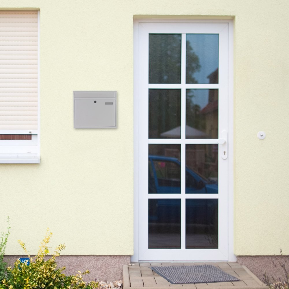 ROTTNER, Briefkasten Hochhaus II, abschließbar, Wandmontage, Stahl Produktbild img5 L