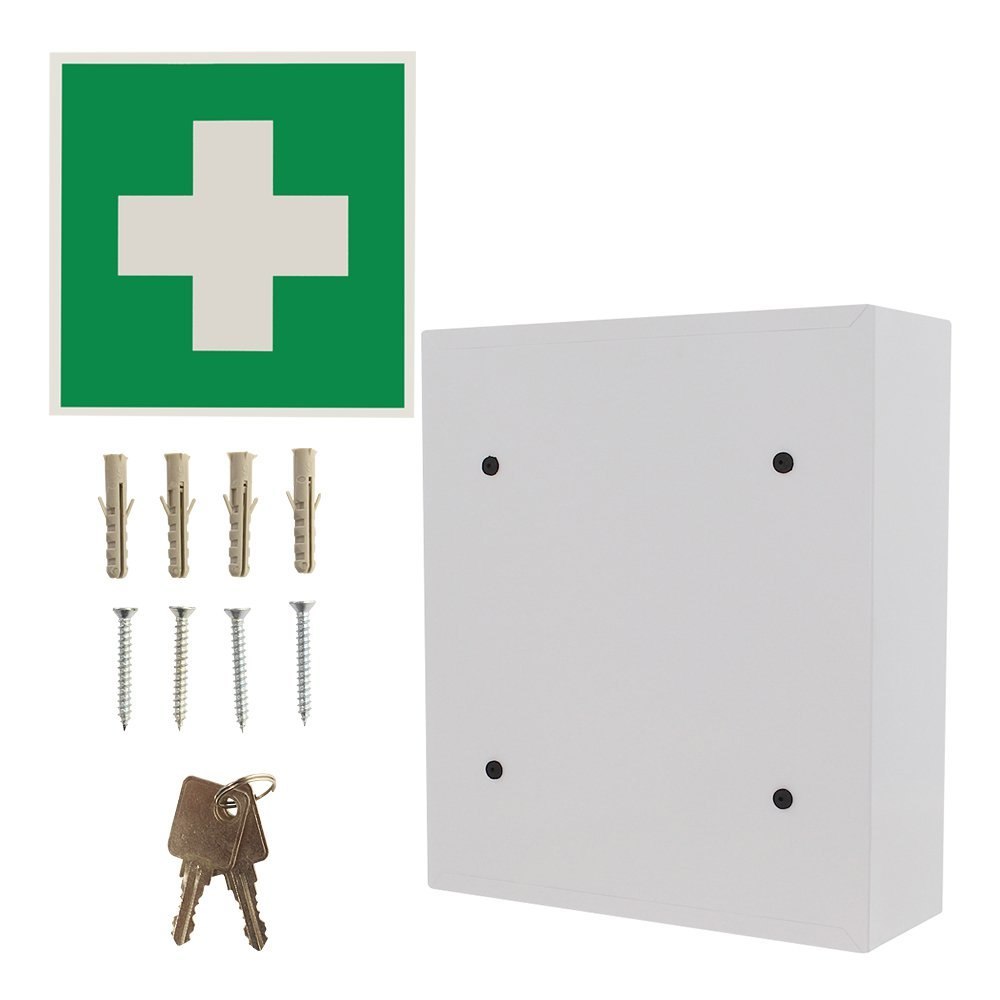 ROTTNER OB-Schlüsseltresor, MK1, Zylinderschloss weiß Produktbild img5 L