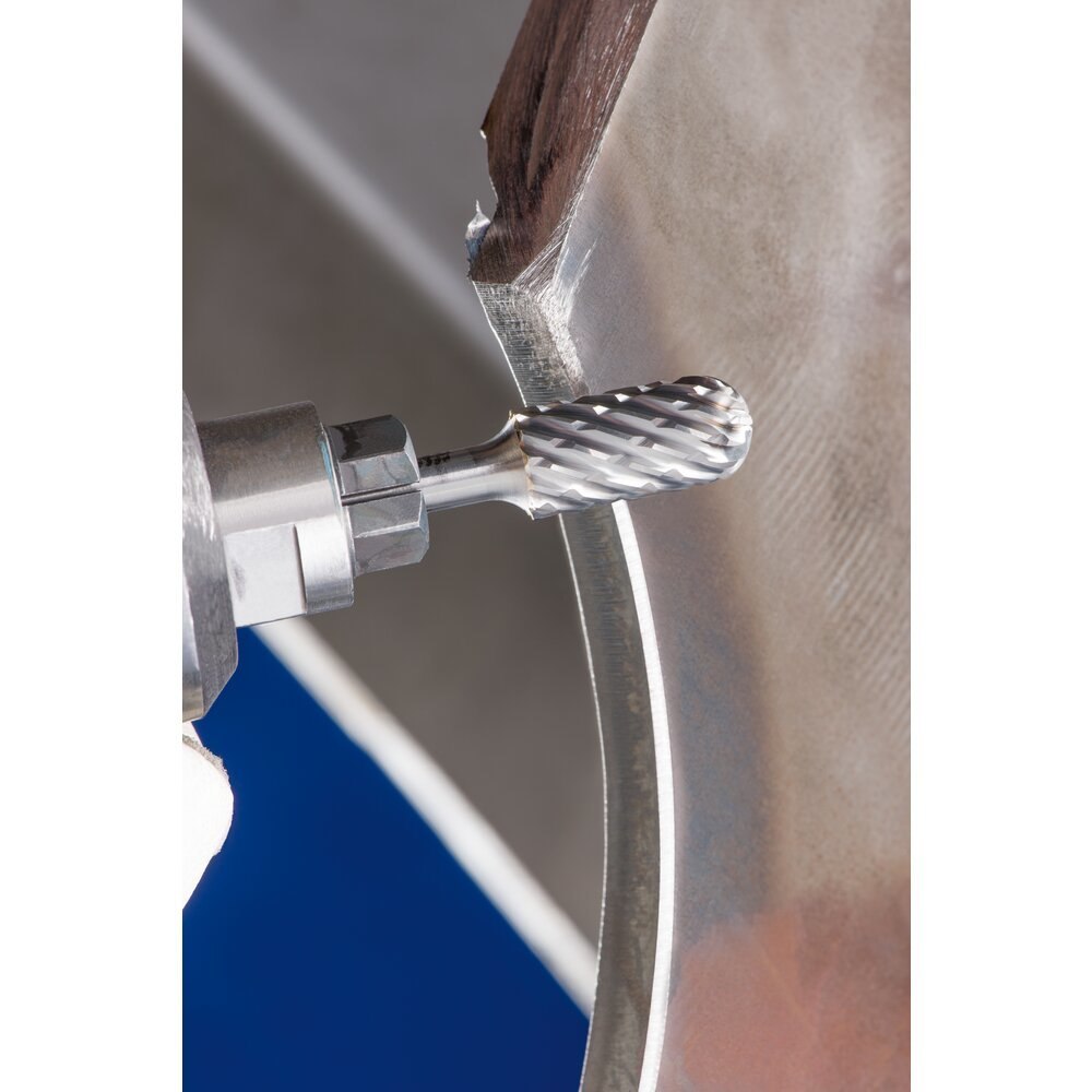 PFERD HM-Frässtift, Zahnung INOX, Kugelform Produktbild img3 L