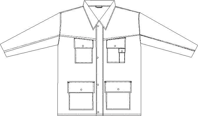 PLANAM Jacke Weld Shield 5511 Produktbild img31 L