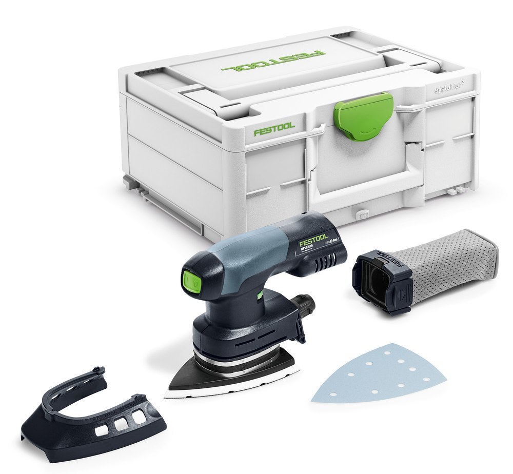 Festool Akku-Deltaschleifer solo DTSC 400-Basic ohne Akku ohne Ladegerät Produktbild img2 L