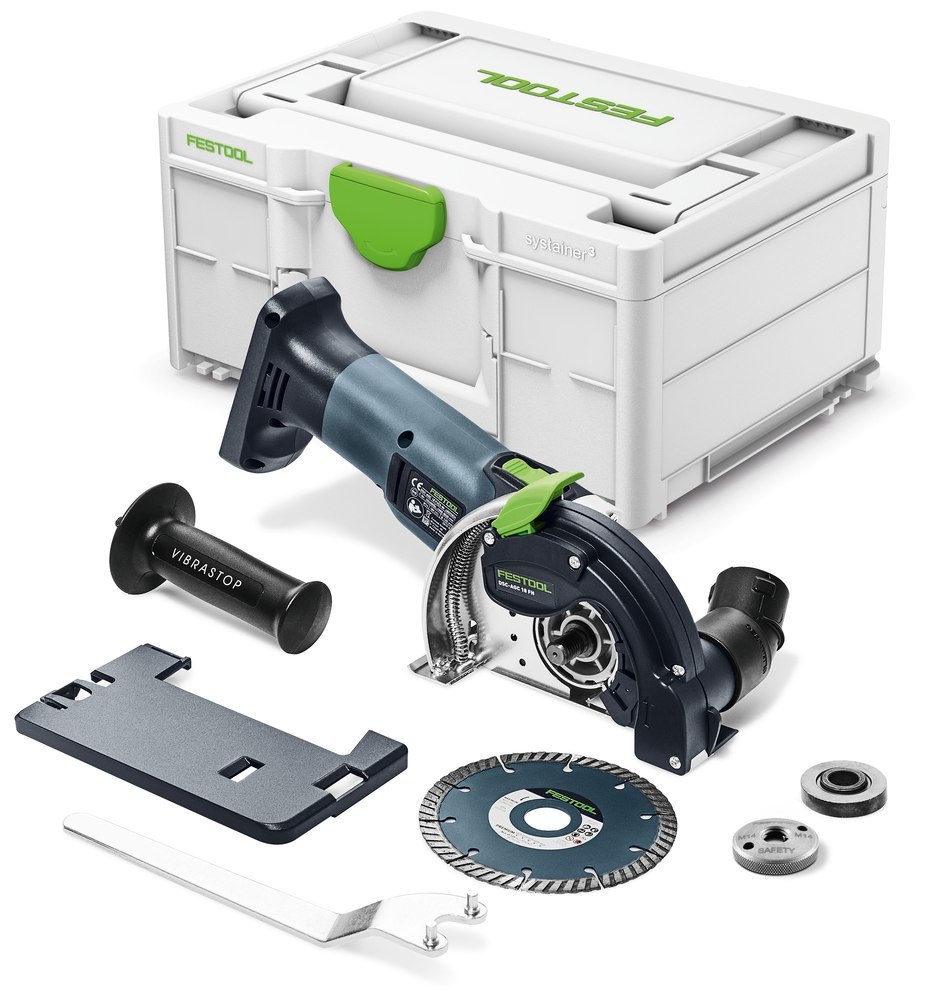 Festool Akku-Freihandtrennsystem DSC-AGC 18-125 FH EB-Basic Produktbild img1 L