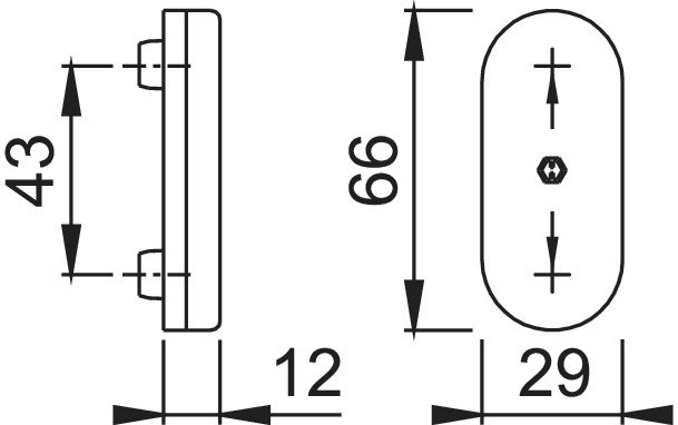 HOPPE® Verdeckrosette U26SV, Aluminium Produktbild img3 L