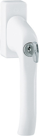 HOPPE® Fenstergriff absperrbar Palermo 055S/U34, ohne Schrauben, Aluminium Produktbild img1 L