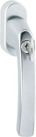 HOPPE® Fenstergriff absperrbar Luxembourg 099S/US952 100NM, mit Schrauben, Aluminium Produktbild img1 L