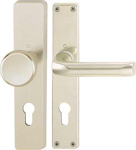 HOPPE® Wechselgarnitur mit Langschild London 54/227/202SP/113, Aluminium Produktbild img1 L