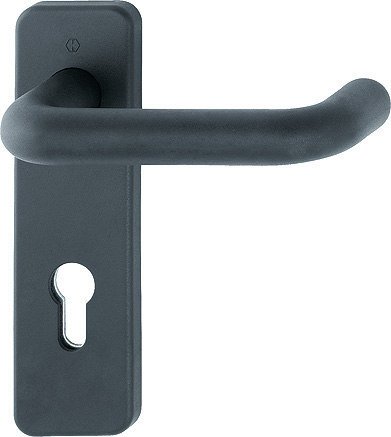 HOPPE Drückergarnitur Paris FS-K138/202K,KS,PZ72/9,F9005M,TS 40-66,SECOND Produktbild img1 L