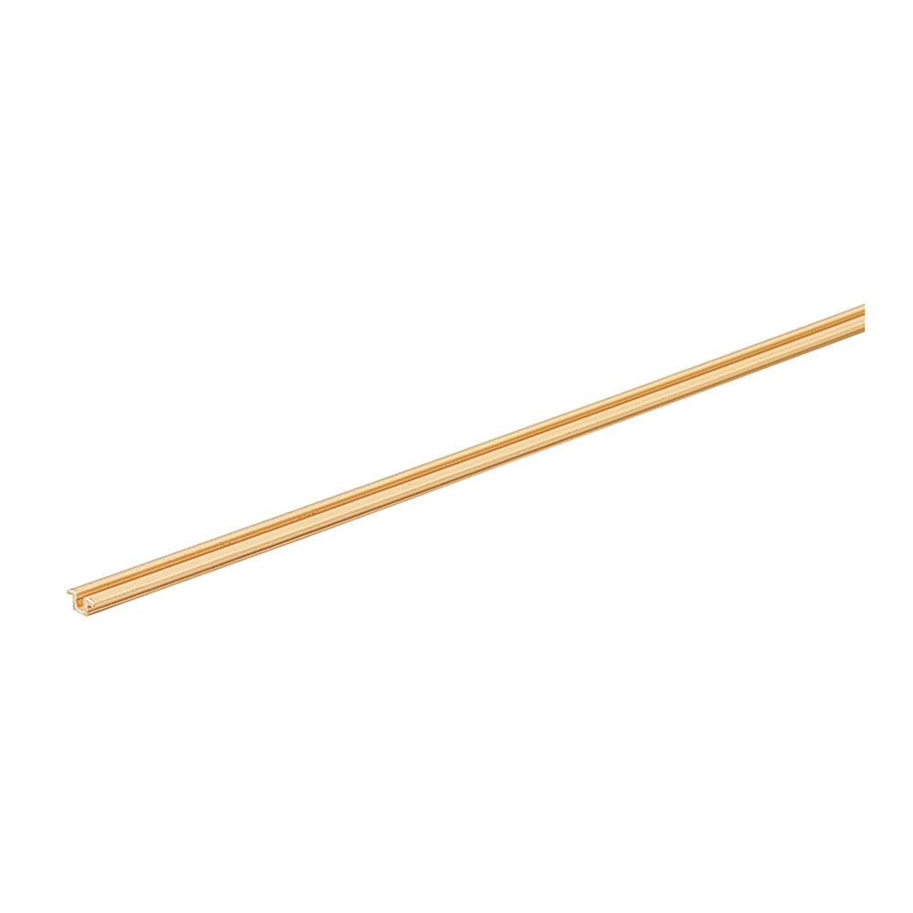 Hettich MB-Lauf- und Führungsprofil, unten, 4000mm, 15kg, SlideLine 55, 25660, kiefer Produktbild img1 L