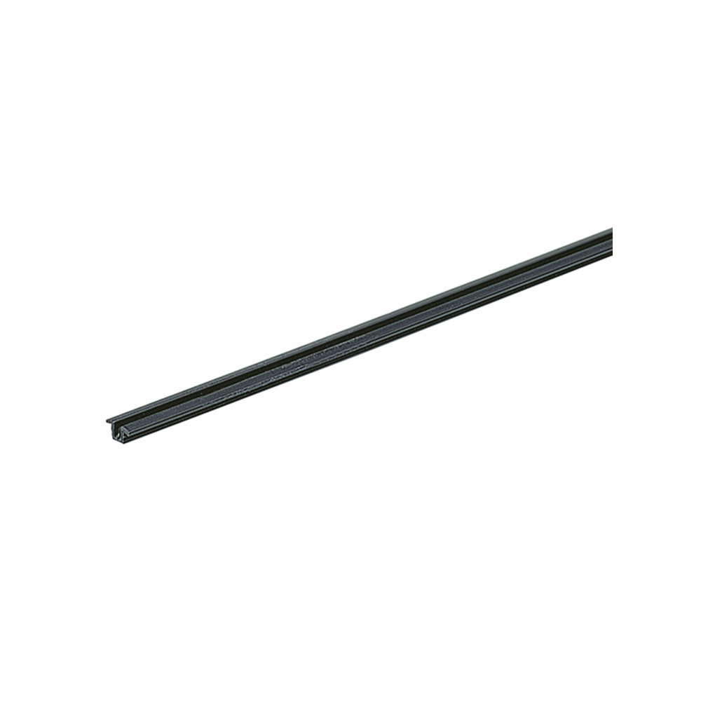 Hettich MB-Lauf- und Führungsprofil, unten, 4000mm, 15kg, SlideLine 55, 66900, schwarz Produktbild img1 L