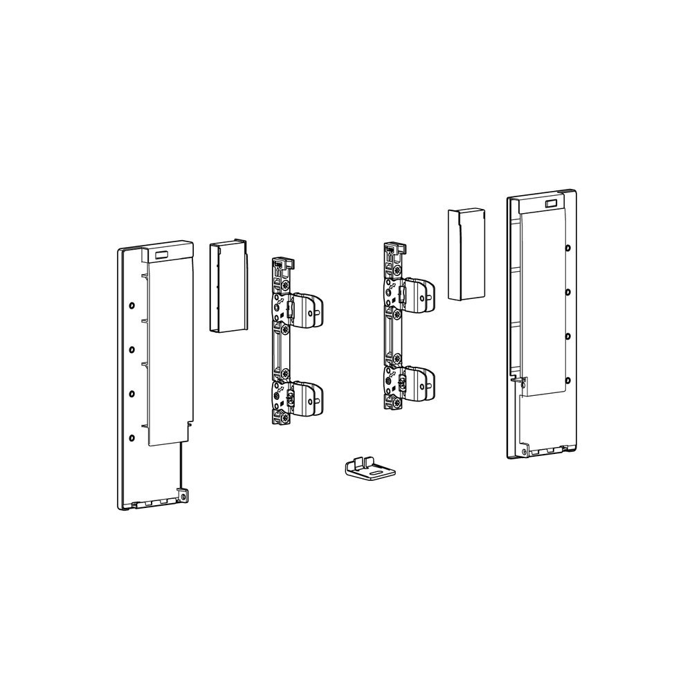 HETTICH Frontverbinder AvanTech YOU für gestaltbare Front, Nutzung mit Zarge Produktbild img2 L