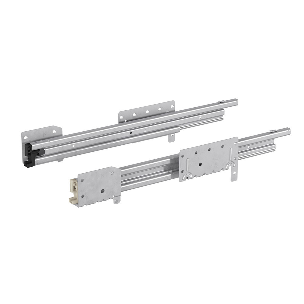 Hettich Beistelltower-Auszugsführung, Überauszug, Quadro Duplex 45 74865, Stahl Produktbild img1 L