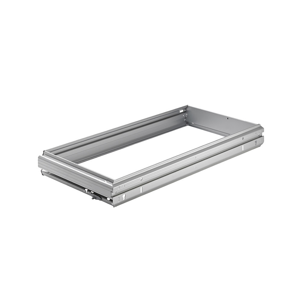 Hettich STAschubk.-Hängeregistr.rahmen, Systema Top 2000 9007214, 2 x A4, aluminiumoptik Produktbild img1 L