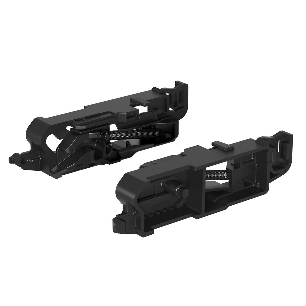 Hettich Ausz.führ.-Selbsteinzugsgehäuse 9078710, schwarz Produktbild img1 L