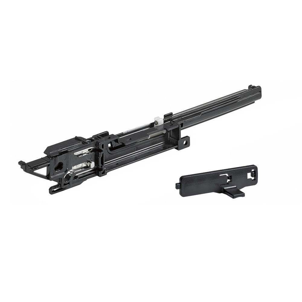 Hettich Stahlschubkasten-Selbsteinzugsgehäuse, Systema Top 2000 9186464,rechts,schwarz Produktbild img1 L