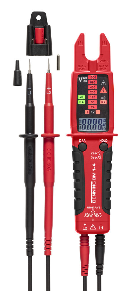 BENNING Digital-Stromzangen- Multimeter CM 1-4 Benning Produktbild img2 L