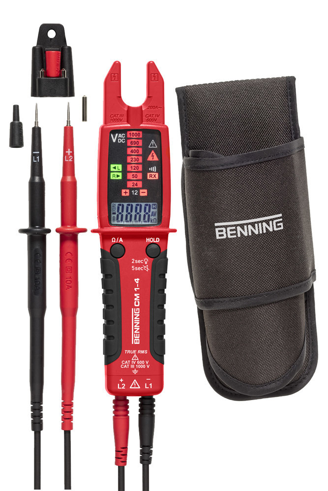 BENNING Digital-Stromzangen- Multimeter CM 1-4 Benning Produktbild img1 L