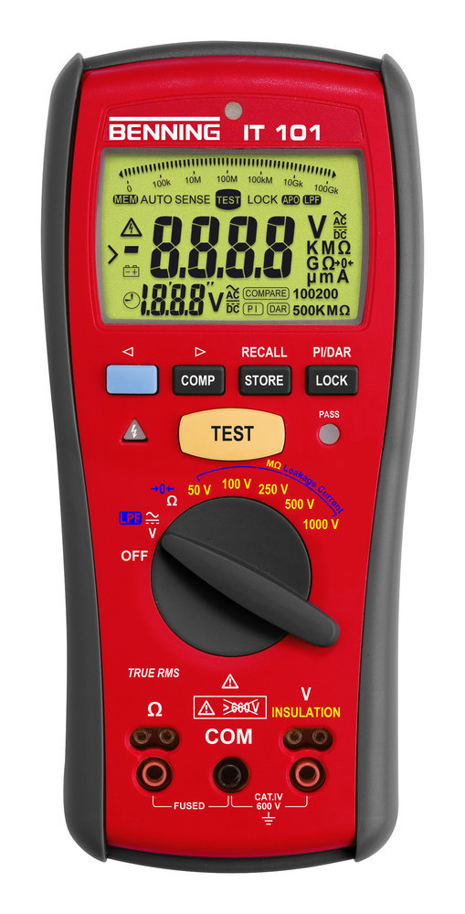 BENNING Isolationswiderstandsmessgerät Produktbild img1 L