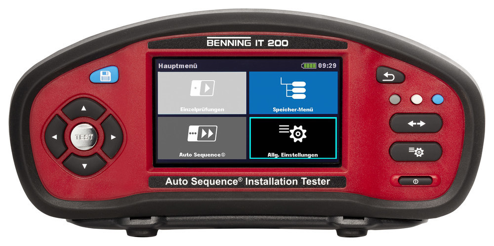 BENNING Installationsprüfgerät IT 200 Be nning Produktbild img2 L